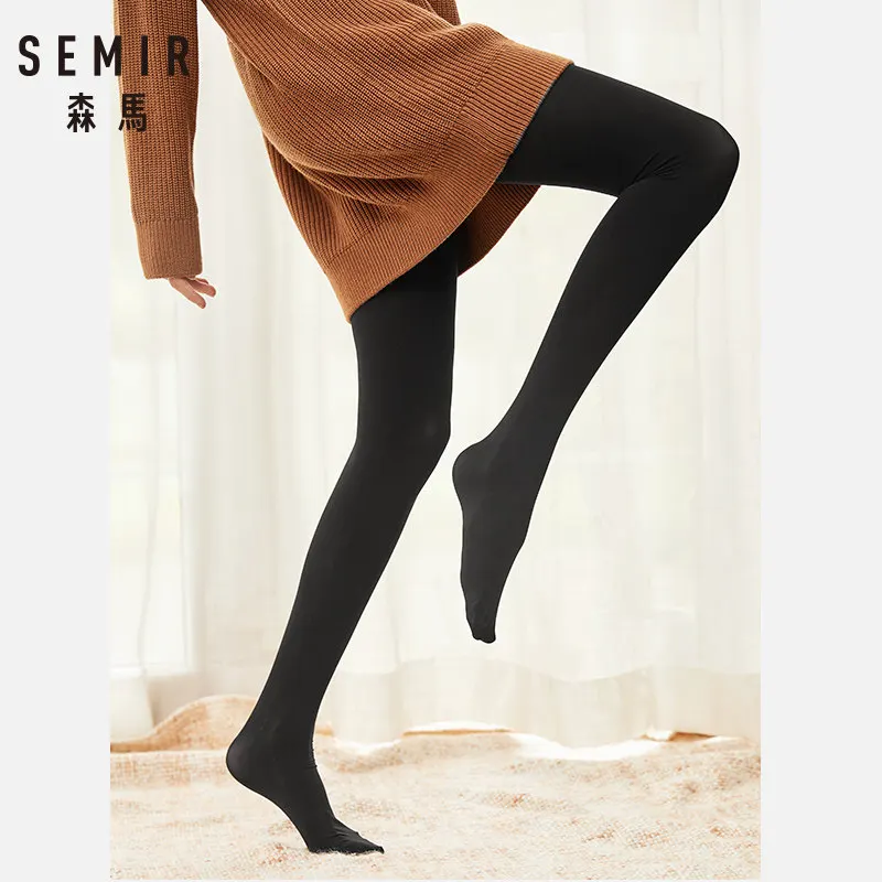 SEMIR Women 120 Denier leggings Matt Opaque 120D Seamless Winter Warm Women's Nylon Footed leggings
SEMIR Women 120 Denier leggings Matt Opaque 120D Seamless Winter Warm Women's Nylon Footed leggings