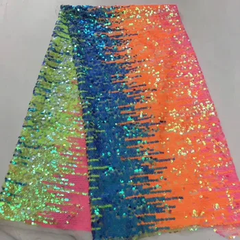 latest phantom 3D sequins Indian embroidery chiffon lace evening dress French lace fabric African high quality sequins mesh lace
latest phantom 3D sequins Indian embroidery chiffon lace evening dress French lace fabric African high quality sequins mesh lace