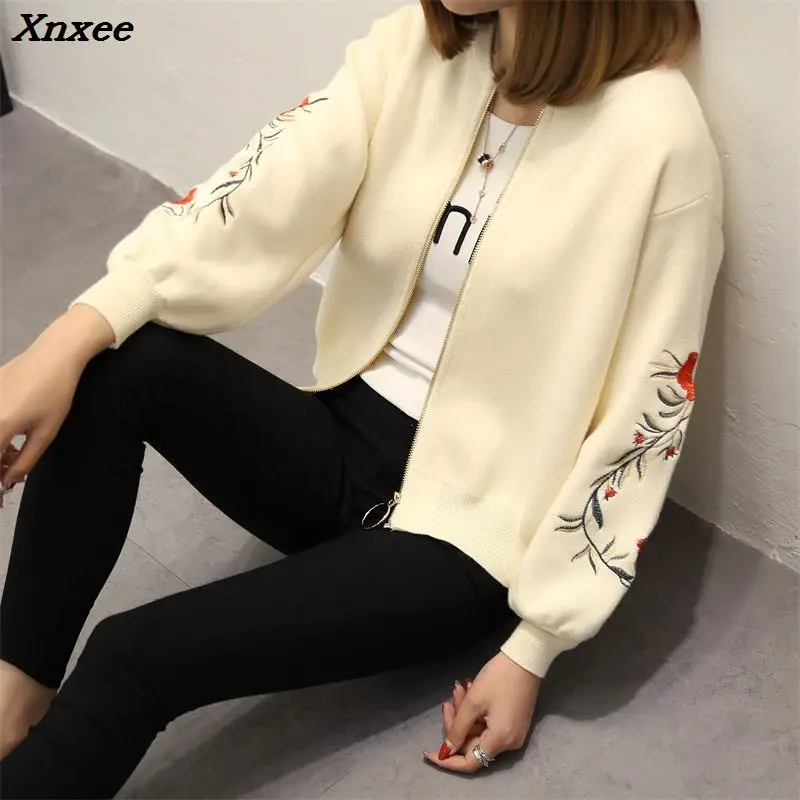 Xnxee 48 new spring large size women embroidered sweater long sleeve zipper cardigan coat Xnxee
Xnxee 48 new spring large size women embroidered sweater long sleeve zipper cardigan coat Xnxee