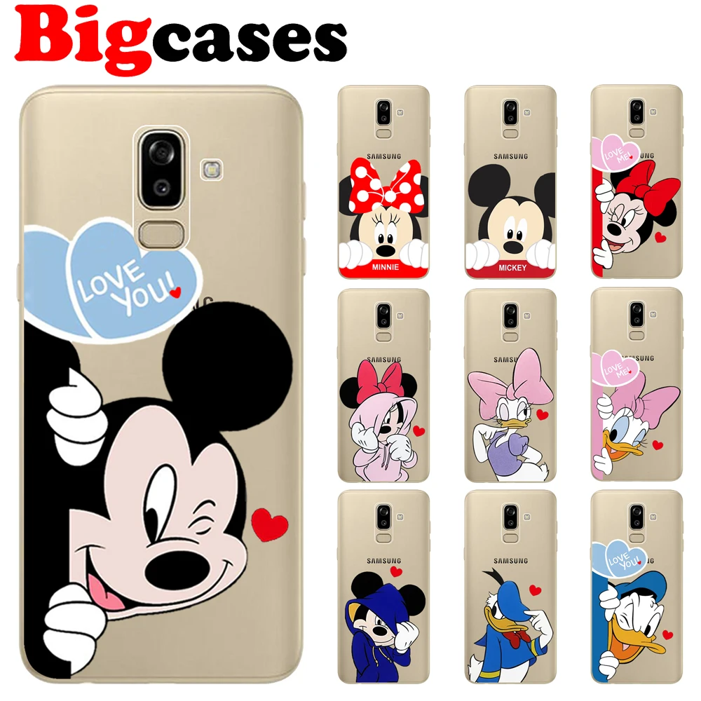 Soft TPU Fundas For Samsung Galaxy J3 J5 J7 2017 J4 J6 J8 2018 Case Cover EU Silicone Coque Mickey Minnie Capa Phone Back Shell
Soft TPU Fundas For Samsung Galaxy J3 J5 J7 2017 J4 J6 J8 2018 Case Cover EU Silicone Coque Mickey Minnie Capa Phone Back Shell