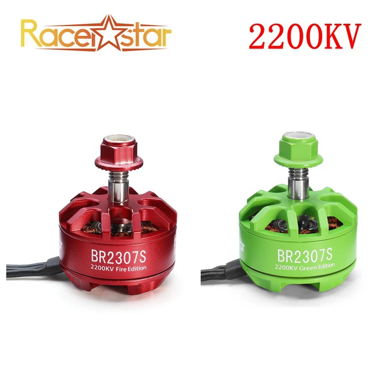 Racerstar 2307 BR2307S for Fire Green Edition 2200KV 2-5S Brushless Motor For X220 250 280 300 RC Racing Racer Drone 4 in 1 ESC
Racerstar 2307 BR2307S for Fire Green Edition 2200KV 2-5S Brushless Motor For X220 250 280 300 RC Racing Racer Drone 4 in 1 ESC