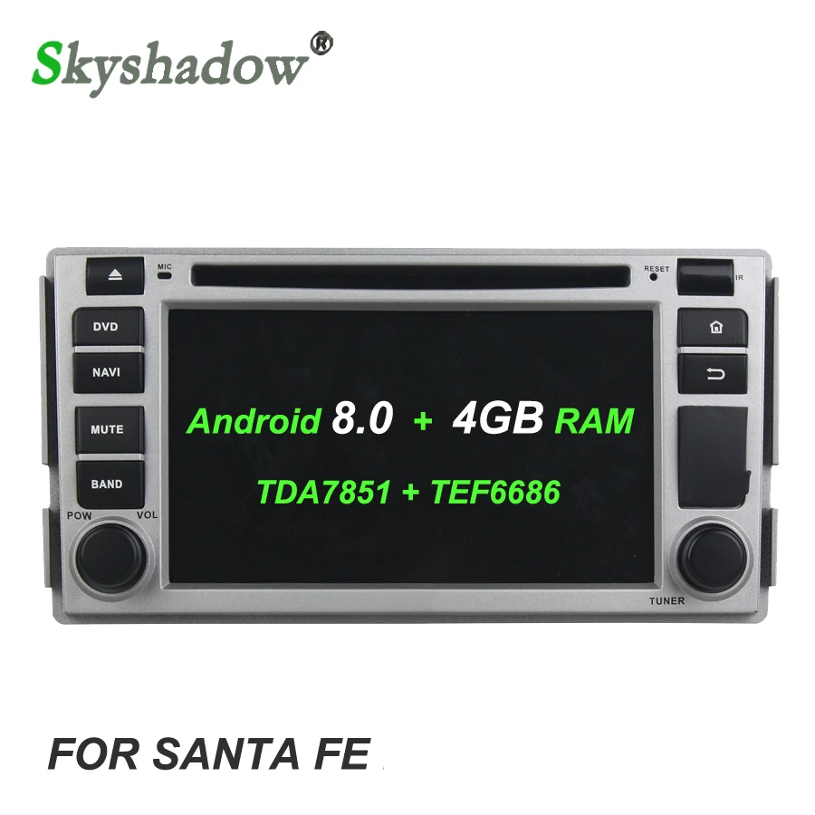 TDA7851 Android 8.0 Octa Core 4G + 32G Car DVD Player For Hyundai SANTAFE SANTA FE 2005-2012 GPS Map RDS Radio wifi Bluetooth
TDA7851 Android 8.0 Octa Core 4G + 32G Car DVD Player For Hyundai SANTAFE SANTA FE 2005-2012 GPS Map RDS Radio wifi Bluetooth