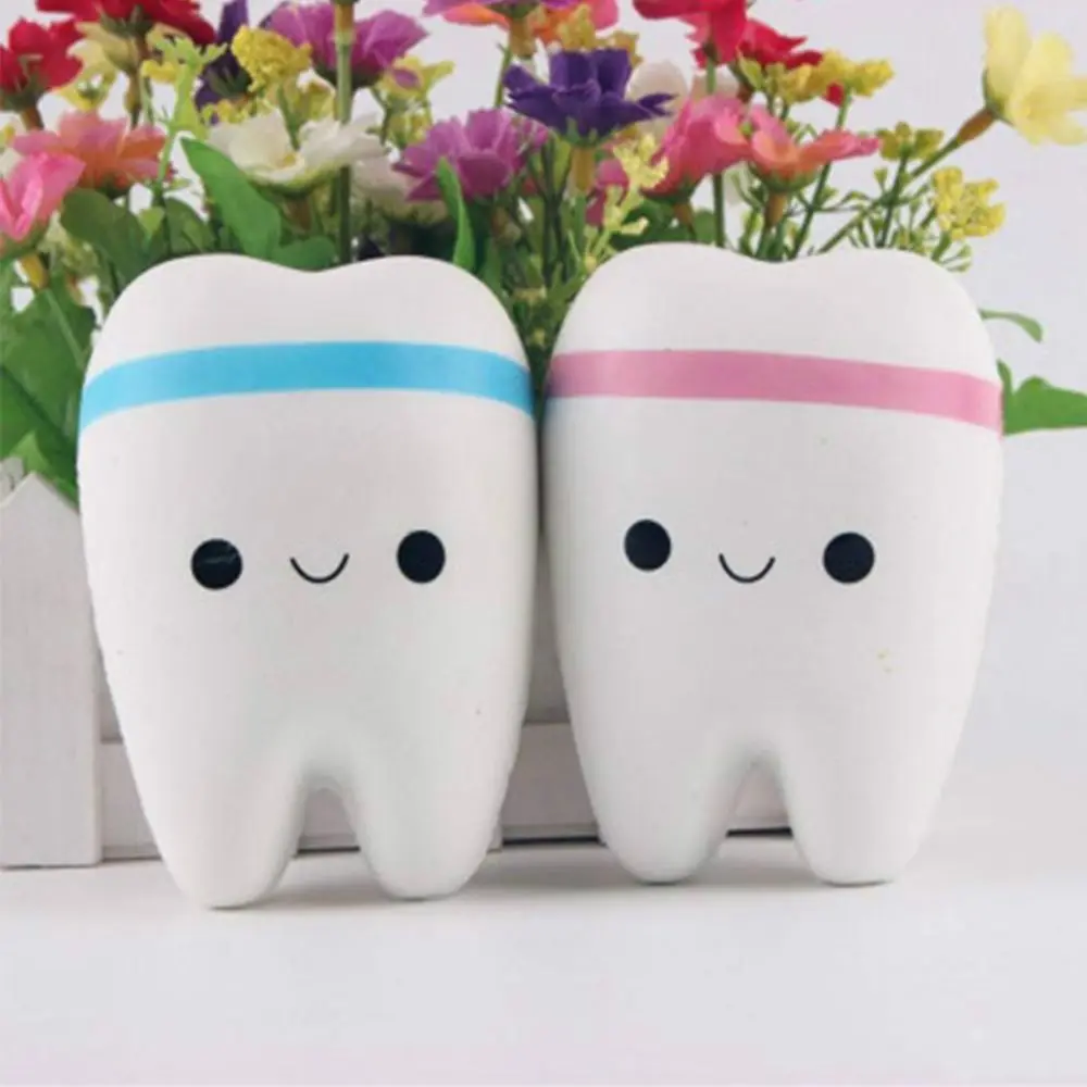1pc Creative Novelty Cartoon Tooth Shape Squeeze Healing Toy Kids Slow Rising Lovely Cute Cartoon Stress Relieve Toy
1pc Creative Novelty Cartoon Tooth Shape Squeeze Healing Toy Kids Slow Rising Lovely Cute Cartoon Stress Relieve Toy