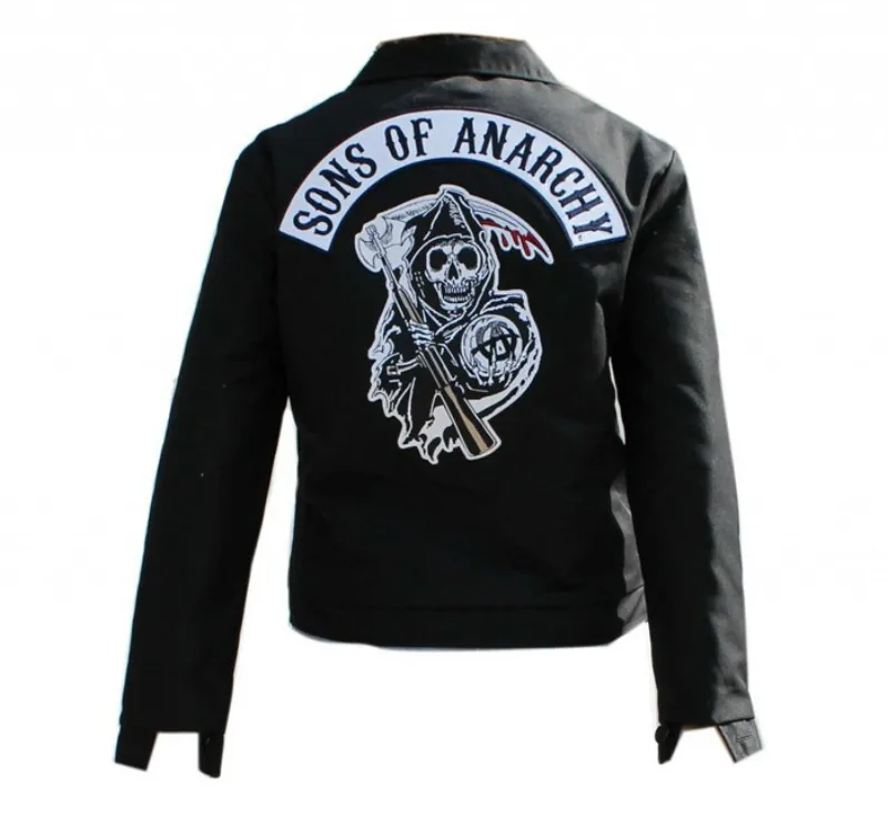 Hot Sale Sons of Anarchy Cosplay Costume Denim Jacket Men Indigo Slim Fit Outerwear Biker Jeans Jacket Coat Mens Clothing
Hot Sale Sons of Anarchy Cosplay Costume Denim Jacket Men Indigo Slim Fit Outerwear Biker Jeans Jacket Coat Mens Clothing