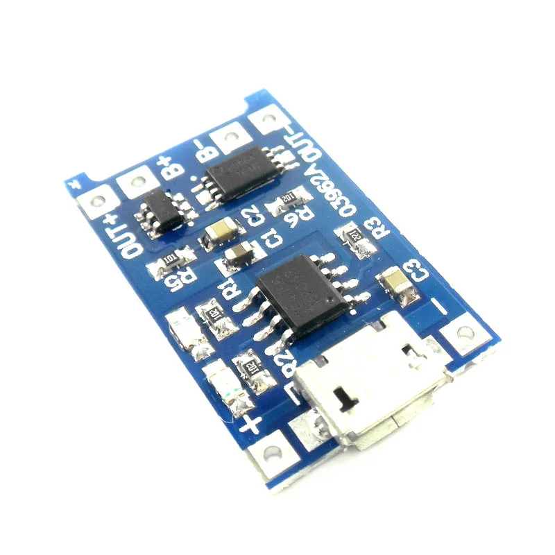 5pcs KJ276 Micro USB 5V 1A 18650 TP4056 Lithium Battery Charger Module Charging Board With Protection Dual Functions 1A Li-ion
5pcs KJ276 Micro USB 5V 1A 18650 TP4056 Lithium Battery Charger Module Charging Board With Protection Dual Functions 1A Li-ion