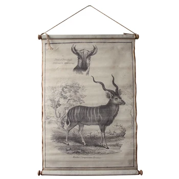 American Country Retro Flui Systems elk Cloth Painting Scrolls Poster Mural Paintings Home Decoration Banners Hanging Art a1
American Country Retro Flui Systems elk Cloth Painting Scrolls Poster Mural Paintings Home Decoration Banners Hanging Art a1