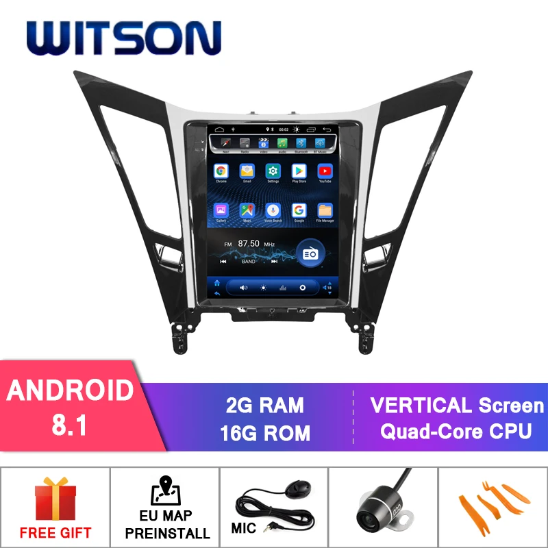 WITSON Android 8.1.0 vertical screen Car Multimedia tesla GPS NAVIGATION Radio player for 2016 Hyundai SONATA
WITSON Android 8.1.0 vertical screen Car Multimedia tesla GPS NAVIGATION Radio player for 2016 Hyundai SONATA