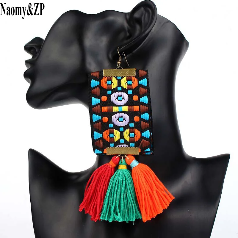 Naomy&ZP 2018 Fashion Vintage Punk Big Statement Weave Drop Earrings for Women Jewelry Boho Long Tassels Earrings Wholesale
Naomy&ZP 2018 Fashion Vintage Punk Big Statement Weave Drop Earrings for Women Jewelry Boho Long Tassels Earrings Wholesale