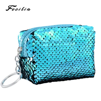 Fecilia Solid Color Sequin Coin Purses Bags For Women 2019 Money Bags Ladies Wallets Kids Children Purse Card Holder Keycase Bag
Fecilia Solid Color Sequin Coin Purses Bags For Women 2019 Money Bags Ladies Wallets Kids Children Purse Card Holder Keycase Bag