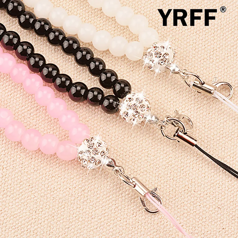 YRFF Phone Lanyard Rope, Fashion Sling Pearl fashion mobile phone straps lanyard accessories phone Camera Universal Lanyard Rope
YRFF Phone Lanyard Rope, Fashion Sling Pearl fashion mobile phone straps lanyard accessories phone Camera Universal Lanyard Rope