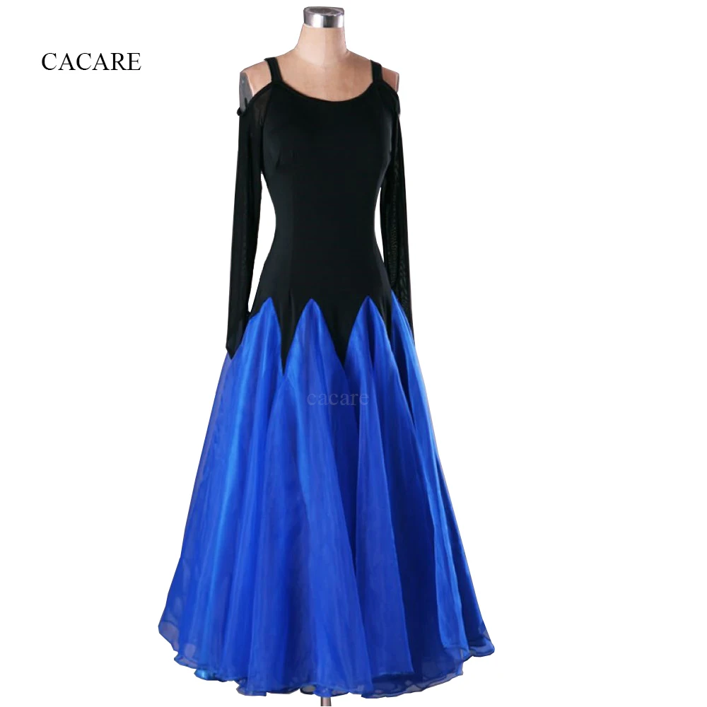 Standard Ballroom Waltz Dress Dance Competition Dresses Customize Dancing Wear Costume Latin D0414 Mesh Sleeve Big Sheer Hem
Standard Ballroom Waltz Dress Dance Competition Dresses Customize Dancing Wear Costume Latin D0414 Mesh Sleeve Big Sheer Hem