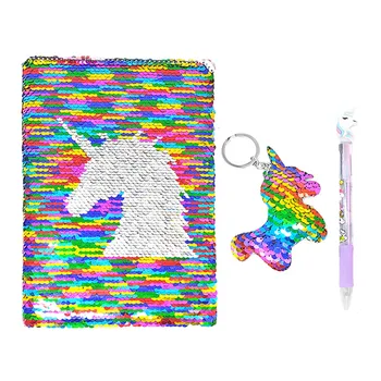 Unicorn Sequin Journal Mermaid Sequin Notebook with Ballpoint Pen Reversible Sequin Journal Flip Sequin Notebook for Kids Girls
Unicorn Sequin Journal Mermaid Sequin Notebook with Ballpoint Pen Reversible Sequin Journal Flip Sequin Notebook for Kids Girls