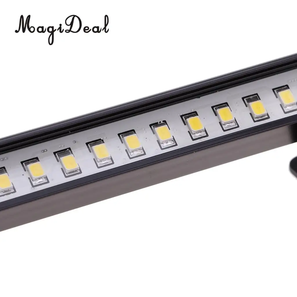 93mm Long 1/12 1/16 Scale RC Car Truck Model 12 Leds Roof Light Bar Headlamp Headlight Bright Waterproof