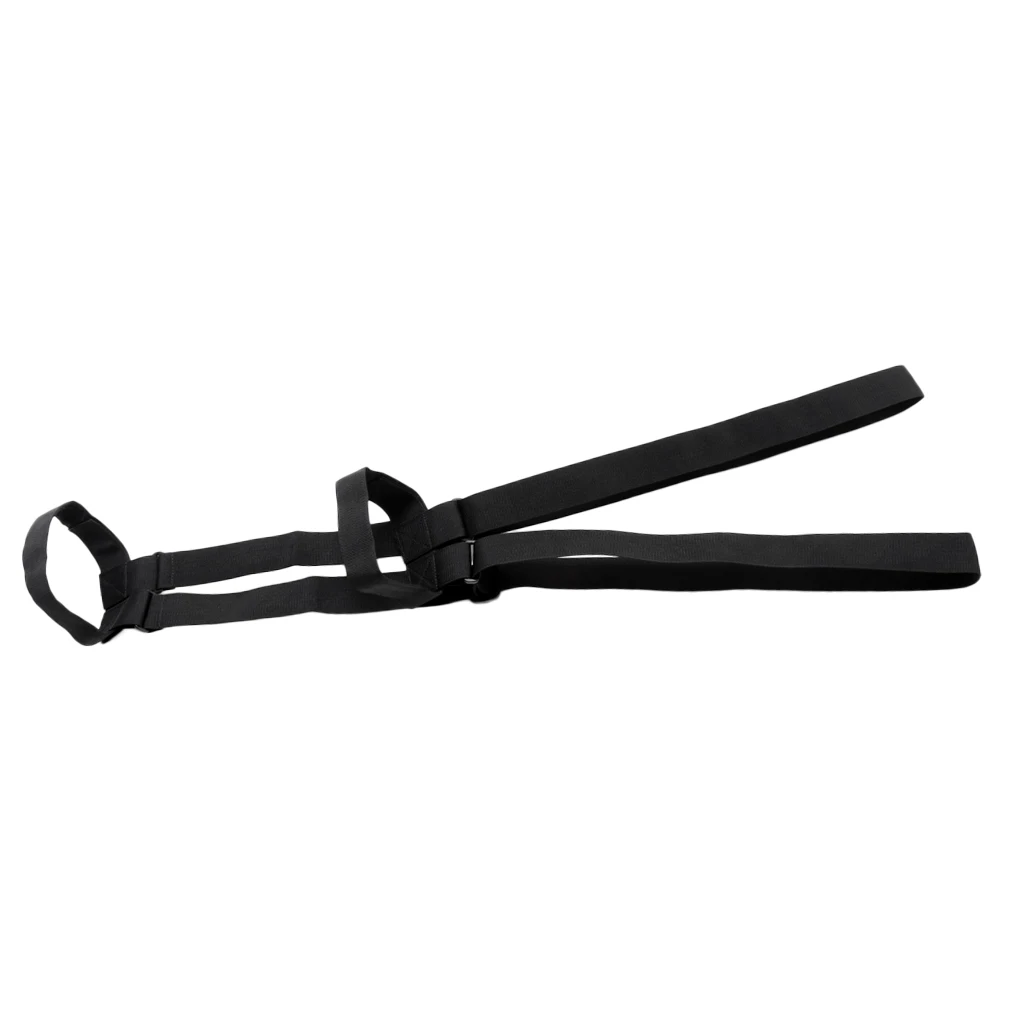 Adjustable Ski Backpack Shoulder Belt Carrier Ski Tote Hand Ski Carry Transport Strap Webbing Gear Accessories