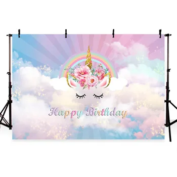 MEHOFOTO Birthday Unicorn Party Photography Background Princess Grils Baby Shower Gradual Cloud Children Backdrop Photo Booth
MEHOFOTO Birthday Unicorn Party Photography Background Princess Grils Baby Shower Gradual Cloud Children Backdrop Photo Booth