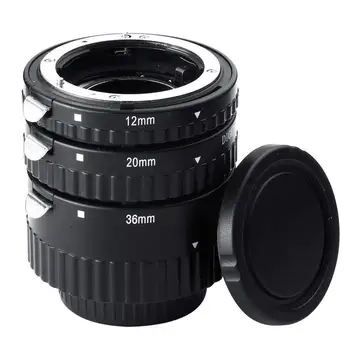 

Kuulee Extnp Auto Focus Macro Extension Tube Set for Nikon AF AF-S DX FX SLR Cameras