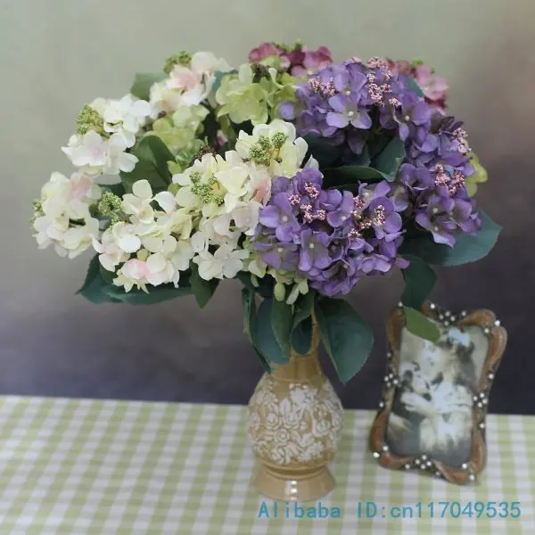 1 PCS Beautiful Artificial Hydrangea Silk Flowers Home Decoration Gift F256
1 PCS Beautiful Artificial Hydrangea Silk Flowers Home Decoration Gift F256