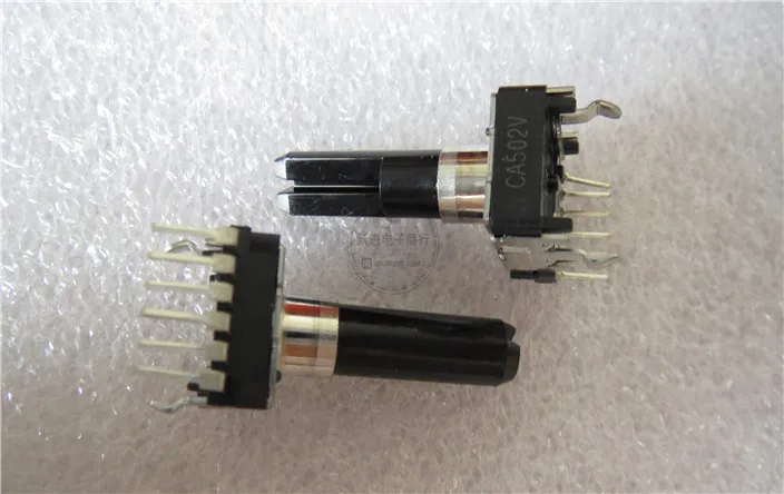 Original new 100% 142 TYPE CA502 Volume potentiometer A5K handle length 23MM dual-band midpoint mixer (SWITCH)
Original new 100% 142 TYPE CA502 Volume potentiometer A5K handle length 23MM dual-band midpoint mixer (SWITCH)