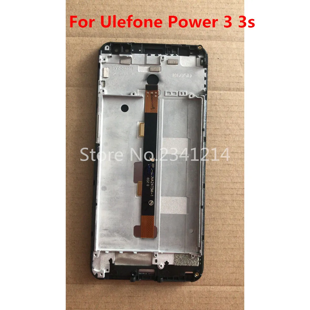 New Original For Ulefone Power 3 3S Cellphone 6.0'' LCD Display With Frame+Touch Screen Digitzer Assembly Repair Accessories
New Original For Ulefone Power 3 3S Cellphone 6.0'' LCD Display With Frame+Touch Screen Digitzer Assembly Repair Accessories