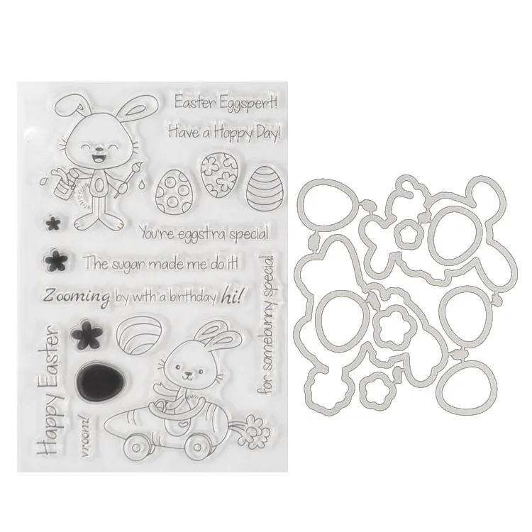 Bunny Transparent Clear Silicone Stamps for DIY Scrapbooking/Card Making/Kids Fun Decoration Supplies
Bunny Transparent Clear Silicone Stamps for DIY Scrapbooking/Card Making/Kids Fun Decoration Supplies