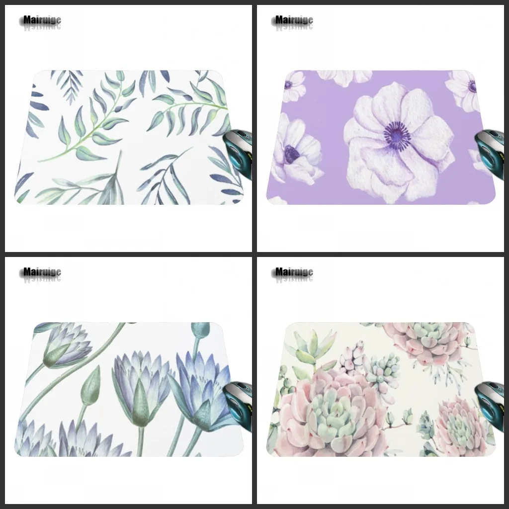 Mairuige Hot Sale Design Non-slip New Custom Flower and Cactus Rectangular Mouse Pad Computer Game Mat 220X180X2mm Give Gifts
Mairuige Hot Sale Design Non-slip New Custom Flower and Cactus Rectangular Mouse Pad Computer Game Mat 220X180X2mm Give Gifts