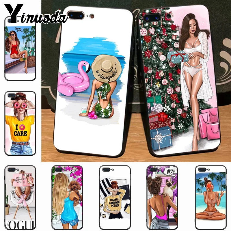 Yinuoda cartoon VOGUE Christmas girl Novelty Fundas Phone Case Cover for Apple iPhone 8 7 6 6S Plus X 5 5S SE 5C case Cover
Yinuoda cartoon VOGUE Christmas girl Novelty Fundas Phone Case Cover for Apple iPhone 8 7 6 6S Plus X 5 5S SE 5C case Cover