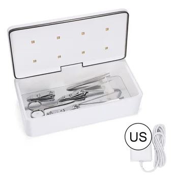 Manicure UV Disinfection Layer Clean Tools Long-lasting Professional Nail Art Nail Sterilizer Sterilizer Box Portable 2 Plugs
Manicure UV Disinfection Layer Clean Tools Long-lasting Professional Nail Art Nail Sterilizer Sterilizer Box Portable 2 Plugs