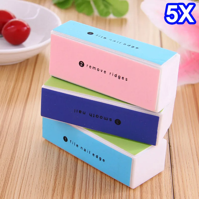 Hot sale 5 Pcs Sanding Nail File Buffer Block for UV Gel Polish Nail Art Manicure Tools
Hot sale 5 Pcs Sanding Nail File Buffer Block for UV Gel Polish Nail Art Manicure Tools