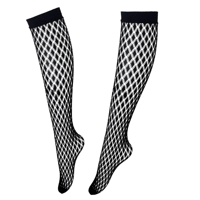Sexy Fishnet Stockings Women Hollow Out Crochet Black Lace Socks Rhombus Summer Fashion Ladies Dress Wear Knee High Socks
Sexy Fishnet Stockings Women Hollow Out Crochet Black Lace Socks Rhombus Summer Fashion Ladies Dress Wear Knee High Socks