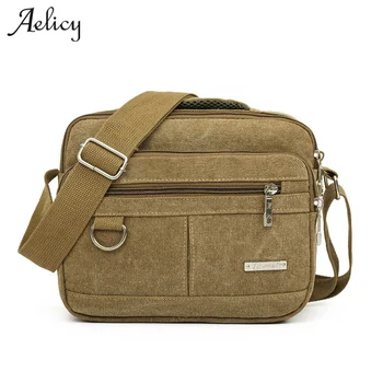 Aelicy 4 Colors High Quality Men Canvas Bag Casual Travel Men's Crossbody Bag Luxury Fashion Designer Men's Crossbody Bags 2020
Aelicy 4 Colors High Quality Men Canvas Bag Casual Travel Men's Crossbody Bag Luxury Fashion Designer Men's Crossbody Bags 2020