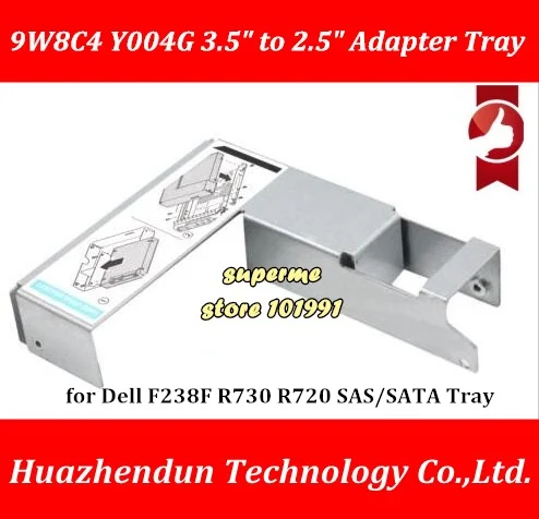 Адаптер 9W8C4 Y004G от 3,5 до 2,5 дюймов для лотков D e l F238F R730 R720 SAS/SATA
Адаптер 9W8C4 Y004G от 3,5 до 2,5 дюймов для лотков D e l F238F R730 R720 SAS/SATA