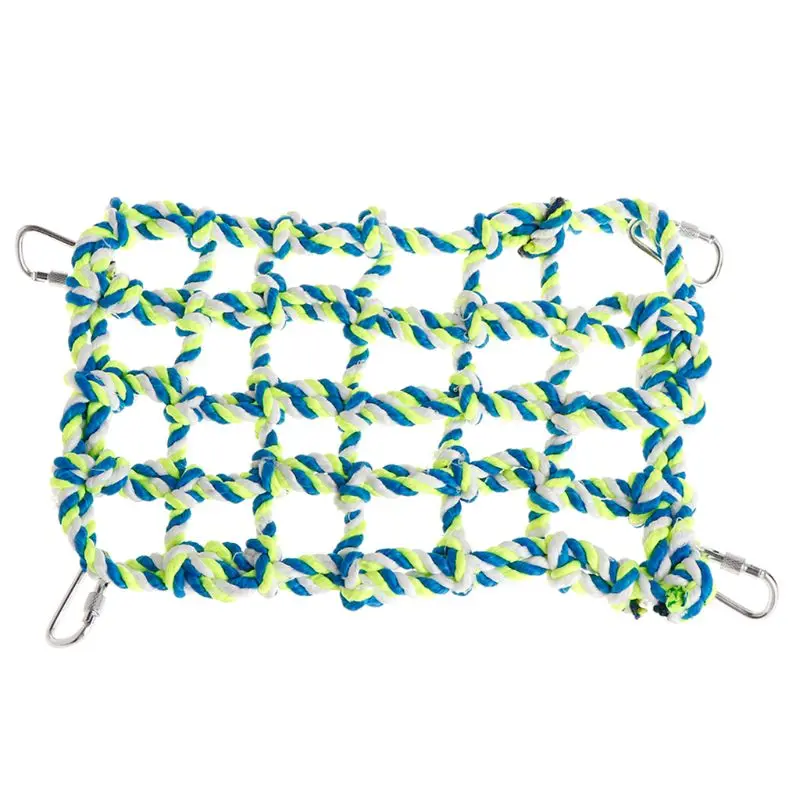 Pet Hammock Braided Net Rope Hanging Cage Vertical Horizontal Small Animal Squirrel Parrot Hamster Chinchilla Sleep Play Net
Pet Hammock Braided Net Rope Hanging Cage Vertical Horizontal Small Animal Squirrel Parrot Hamster Chinchilla Sleep Play Net