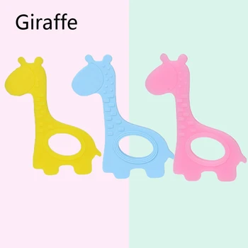 Baby Teethers Giraffe Gum Tooth Stick Food Grade Silica Gel Teething Necklace Hanging Toy Infant Pacifier Dental Care Chew Toy
Baby Teethers Giraffe Gum Tooth Stick Food Grade Silica Gel Teething Necklace Hanging Toy Infant Pacifier Dental Care Chew Toy