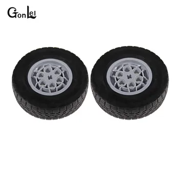 2Pcs/lot Technical Building Blocks accessories 62.4x20 Car Tires Compatible with 86652c01 wheels 32019+86652 Technic Parts
2Pcs/lot Technical Building Blocks accessories 62.4x20 Car Tires Compatible with 86652c01 wheels 32019+86652 Technic Parts