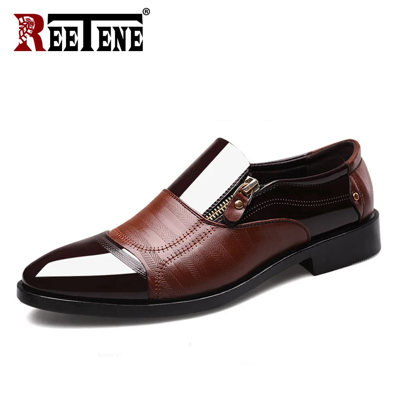 REETENE Fashion Oxford Business Men Shoes Fashion Pu Leather High Men Formal Shoes Soft Casual Breathable Men'S Flats Zip Shoes
REETENE Fashion Oxford Business Men Shoes Fashion Pu Leather High Men Formal Shoes Soft Casual Breathable Men'S Flats Zip Shoes
