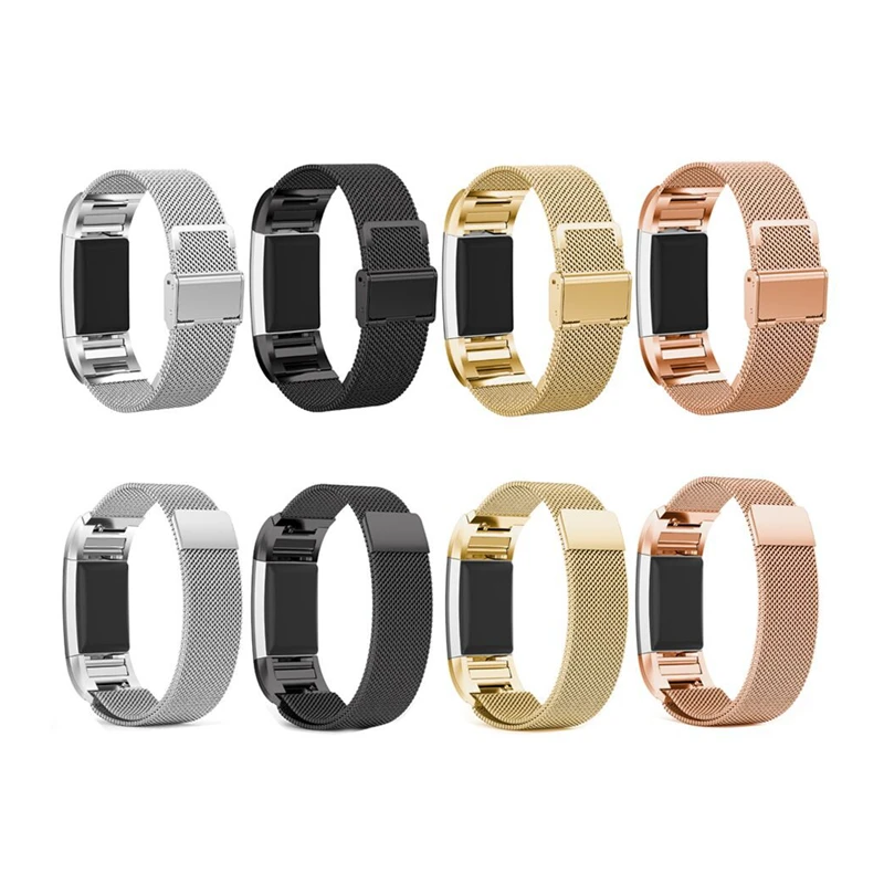 Tab-style Loop Stainless Steel Watch Band Bracelet for Fitbit Charge 2 Magnet Clasp Lock Adjustable Replacement Watch Strap 7.8
Tab-style Loop Stainless Steel Watch Band Bracelet for Fitbit Charge 2 Magnet Clasp Lock Adjustable Replacement Watch Strap 7.8