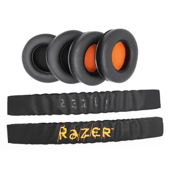 Replacement Top Headband Cushion Pad & Ear Pads Cushions Cover For Razer Kraken Pro 7.1 or Electra Gaming Headphones Headsets
Replacement Top Headband Cushion Pad & Ear Pads Cushions Cover For Razer Kraken Pro 7.1 or Electra Gaming Headphones Headsets