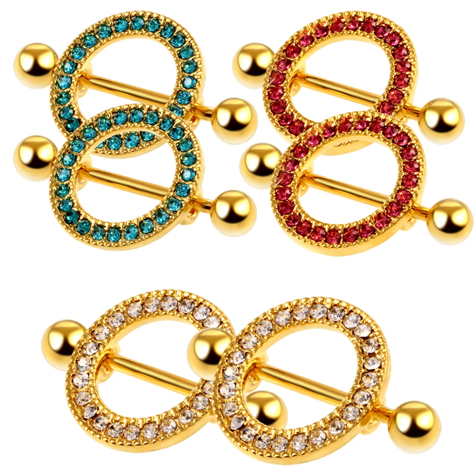 2pcs Steel Nipple Piercings Nipple Barbells with Round Gems For Women Gift Piercings Nipple Stickers bar Cover Body Jewelry
2pcs Steel Nipple Piercings Nipple Barbells with Round Gems For Women Gift Piercings Nipple Stickers bar Cover Body Jewelry