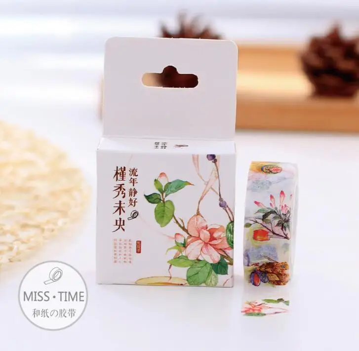 JC316 Rero Style Flowers Decorative Washi Tape DIY Scrapbooking Masking Tape School Office Supply Escolar Papelaria
JC316 Rero Style Flowers Decorative Washi Tape DIY Scrapbooking Masking Tape School Office Supply Escolar Papelaria