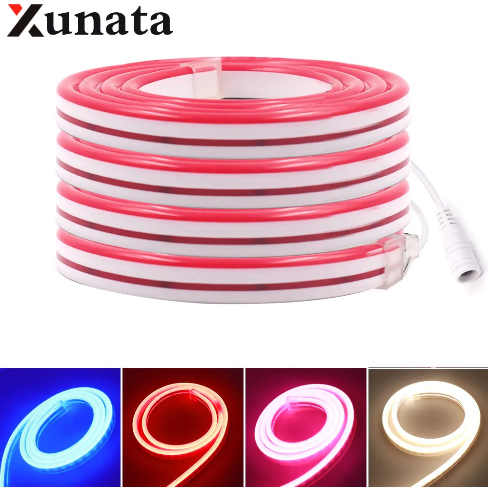 2835 Neon Light DC12V 120Leds/m Neon Sign Light IP67 Waterproof Led Neon Flexible Rope Tape Home Bar Decor With AU/EU/UK/US Plug
2835 Neon Light DC12V 120Leds/m Neon Sign Light IP67 Waterproof Led Neon Flexible Rope Tape Home Bar Decor With AU/EU/UK/US Plug