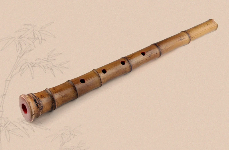 Giapponese Shakuhachi Tang Professionale Play Eigho Hole G Key F Key Old Art Strumenti Musicali Maschili E Femmina,Marrone,F Foro per Principianti Flauto