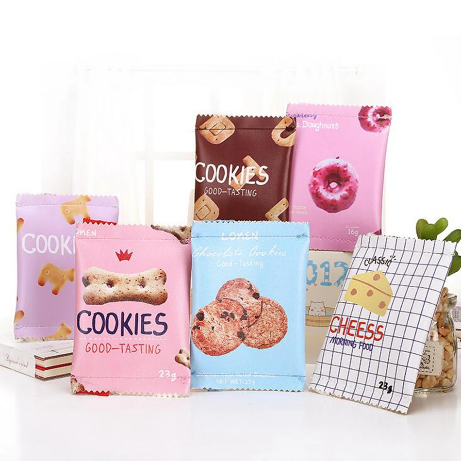 Creative Candy Snacks Coin Purse Women PU Leather Biscuits Zipper Change Purse Wallet Holders Mini Money Bag For Kids Girl Gift
Creative Candy Snacks Coin Purse Women PU Leather Biscuits Zipper Change Purse Wallet Holders Mini Money Bag For Kids Girl Gift