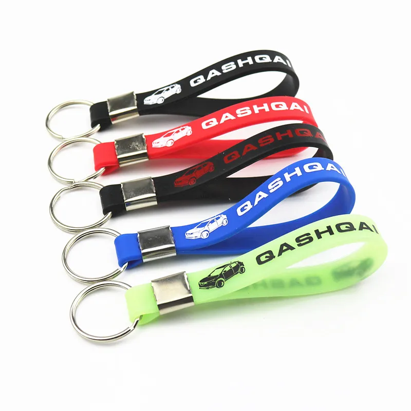 Car Key Chain Luminous Silicone Emblem Badge Car Logo Keychain Key Ring for Nissan Qashqai Car Styling Auto Car Accessories
Car Key Chain Luminous Silicone Emblem Badge Car Logo Keychain Key Ring for Nissan Qashqai Car Styling Auto Car Accessories