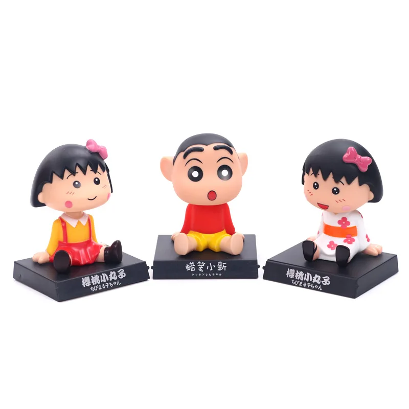 4" Anime Chi-bi Maruko & Crayon Shin-chan Bobble Head Shaking Car Decoration PVC Action FigureModel Toys Doll Gift
4" Anime Chi-bi Maruko & Crayon Shin-chan Bobble Head Shaking Car Decoration PVC Action FigureModel Toys Doll Gift