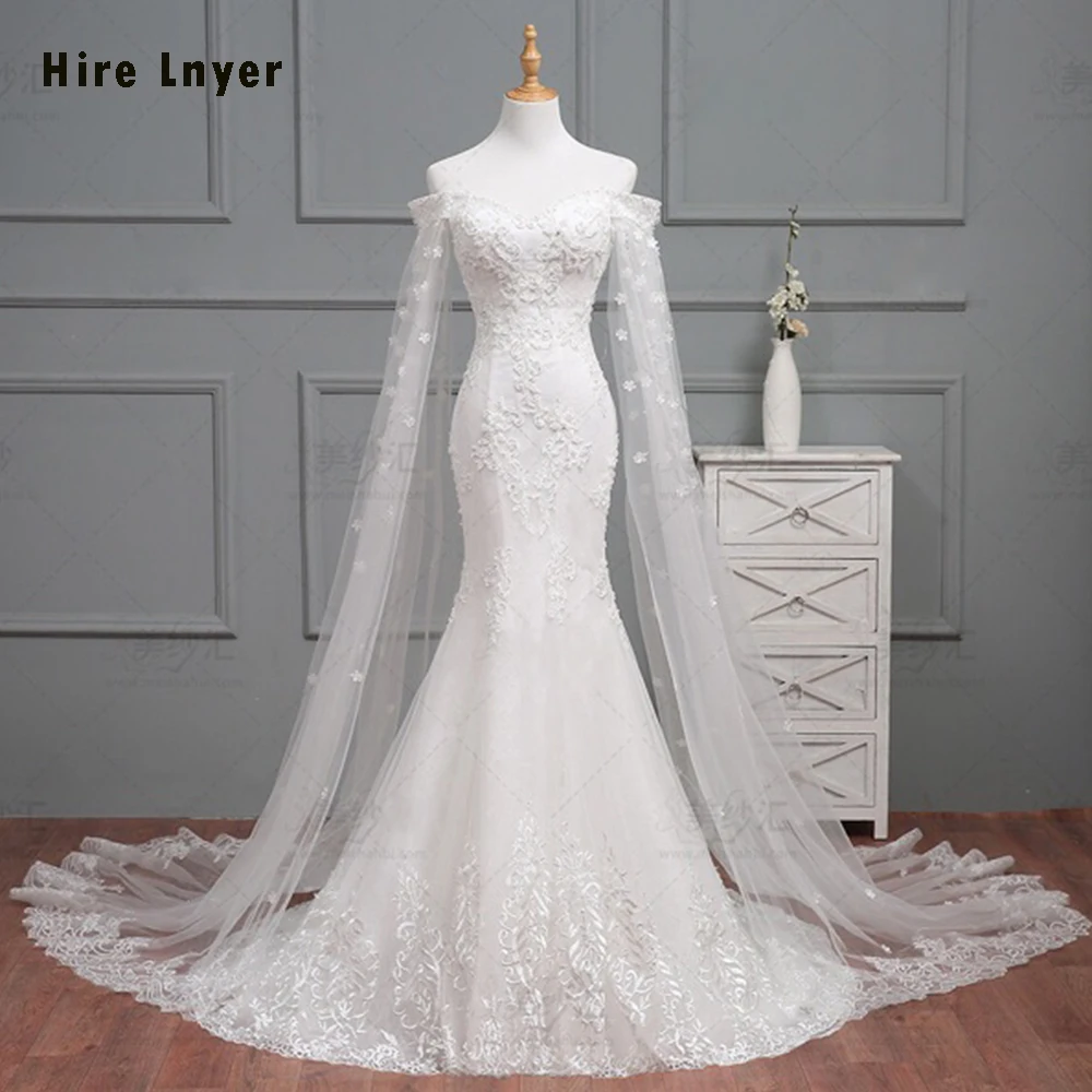 HIRE LNYER 2019 New Arrive Slim Elegant Mermaid Wedding Dress Vestido De Noiva Sereia Beaded Appliques Bridal Gown Bruidsjurken
HIRE LNYER 2019 New Arrive Slim Elegant Mermaid Wedding Dress Vestido De Noiva Sereia Beaded Appliques Bridal Gown Bruidsjurken