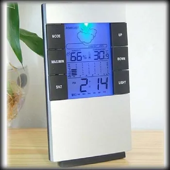 100 pieces LCD Indoor Digital Thermometer Hygrometer with Dual Sensors Large Screen
100 pieces LCD Indoor Digital Thermometer Hygrometer with Dual Sensors Large Screen