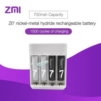 Bundle Sale 4Pcs/Lot Xiaomi ZMI ZI7 AAA AA 700mAh Rechargeable Ni-MH Battery with 4 Slots Portable Multifunction Charger
Bundle Sale 4Pcs/Lot Xiaomi ZMI ZI7 AAA AA 700mAh Rechargeable Ni-MH Battery with 4 Slots Portable Multifunction Charger