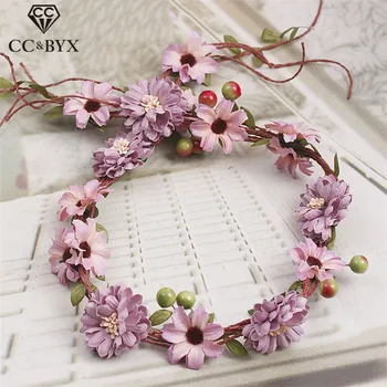 CC&BYX Fairy Crown Headbands Flower Hairbands For Girls Handmade Wedding Party Beach Hair Accessories Ornaments Bride Gifts 0162
CC&BYX Fairy Crown Headbands Flower Hairbands For Girls Handmade Wedding Party Beach Hair Accessories Ornaments Bride Gifts 0162