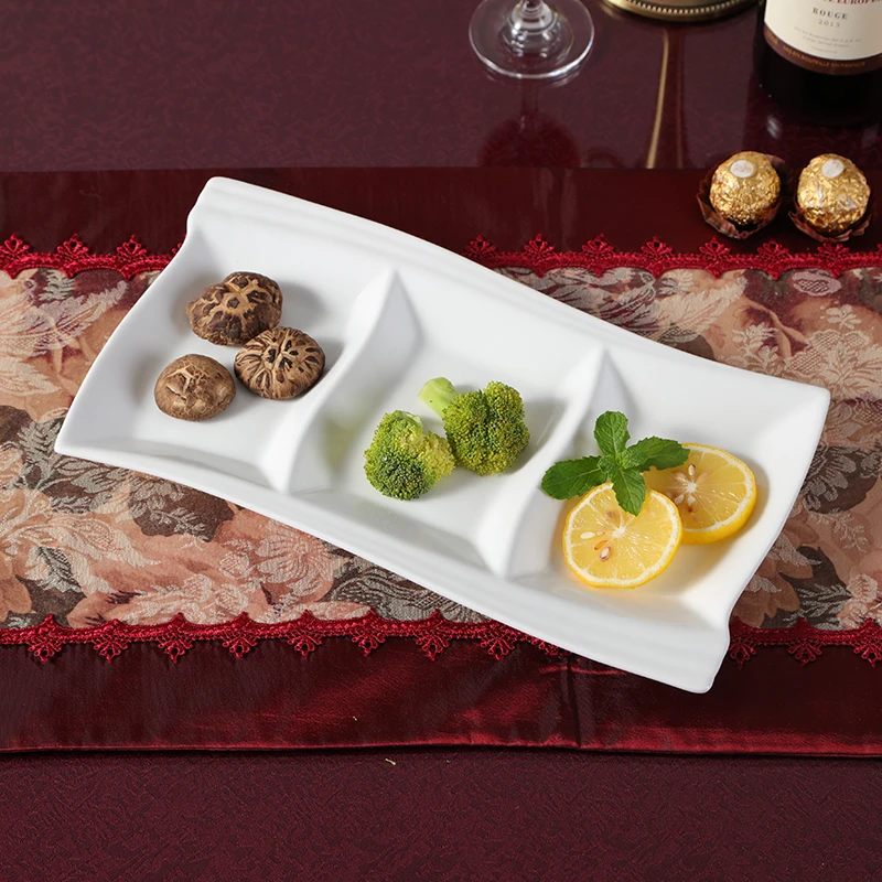 Three case plate ceramic plate cake plate dish idea Western dish rectangular Nagajo Zushi bread tableware
Three case plate ceramic plate cake plate dish idea Western dish rectangular Nagajo Zushi bread tableware
