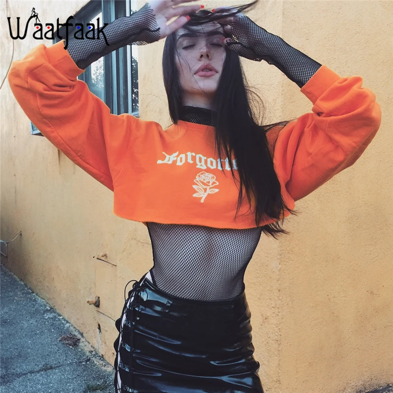 Waatfaak Autumn Cropped T-shirt Women Turtleneck Casual Cotton T Shirt Graphic Printed Tee Shirt Harajuku Orange Basic Tshirt
Waatfaak Autumn Cropped T-shirt Women Turtleneck Casual Cotton T Shirt Graphic Printed Tee Shirt Harajuku Orange Basic Tshirt